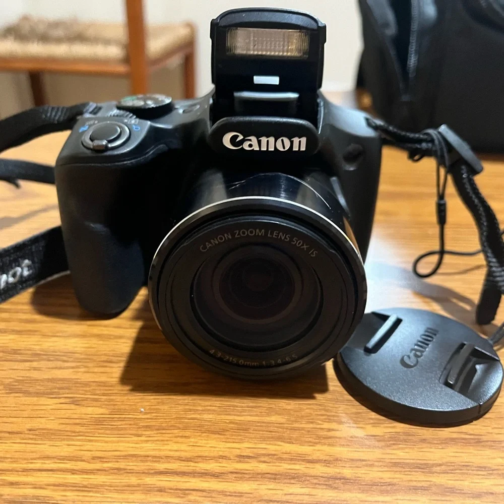 Canon PowerShot SX530 Digital Camera w/ 50X Optical Zoom - Wi-Fi & NFC (Black)